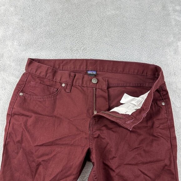 Patagonia Pinyon Pines Wine Slim Hiking Pants Women’s Size 10 US 55460 Style - Picture 5 of 12